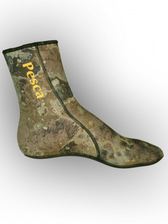 Καλτσάκια κατάδυσης: Comfort Camo Green 6,5 mm.