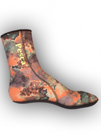 Καλτσάκια κατάδυσης: Comfort Camo Red 3,0 mm.